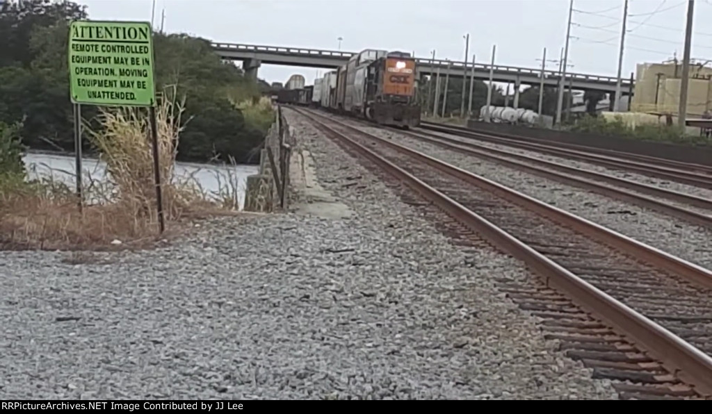 CSX 8214 in CSX Yeoman Yard